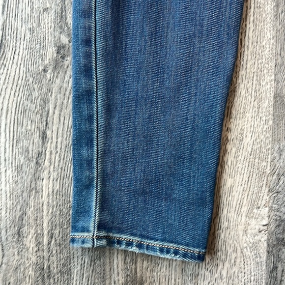 Old Navy Jeans Blue Denim Pop Icon Skinny High Rise Jeans Size 6 Distressed - Picture 9 of 10